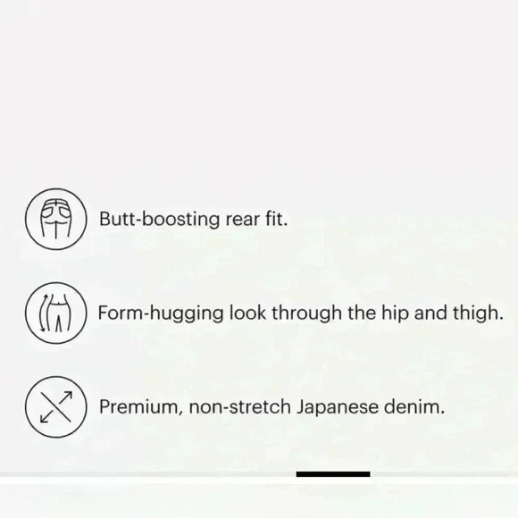 Everlane The 90s Cheeky crop Jean sz 24 - Picture 4 of 12